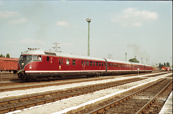 6. ábra. Német szerelvény az 1993-as járműparádén. (Fotó: Németh Andor)